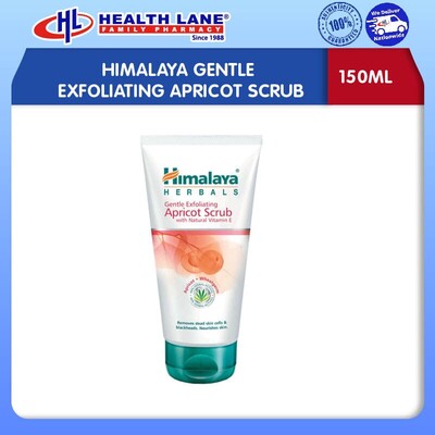 HIMALAYA GENTLE EXFOLIATING APRICOT SCRUB (150ML)